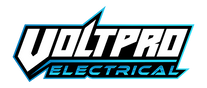 Professional electrician using a digital multimeter for advanced fault finding and electrical repairs on the Sunshine Coast.